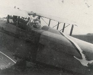 René FONCK, à bord de son SPAD VII