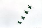 Formation mixte Jaguars-F-16