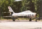 Un F-84F Thunderstreak... qui n'a pas volé :-)